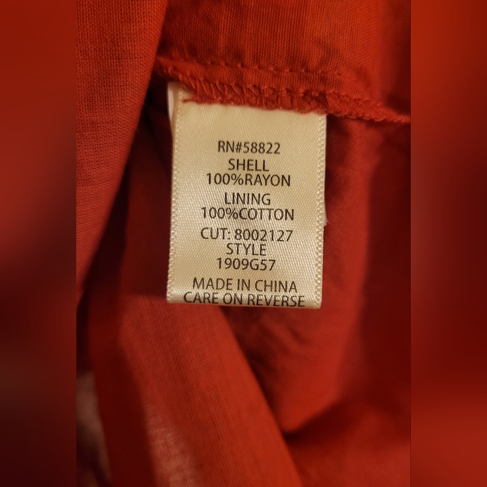 MAX STUDIO Coral smocked dress - Picture 5 of 7